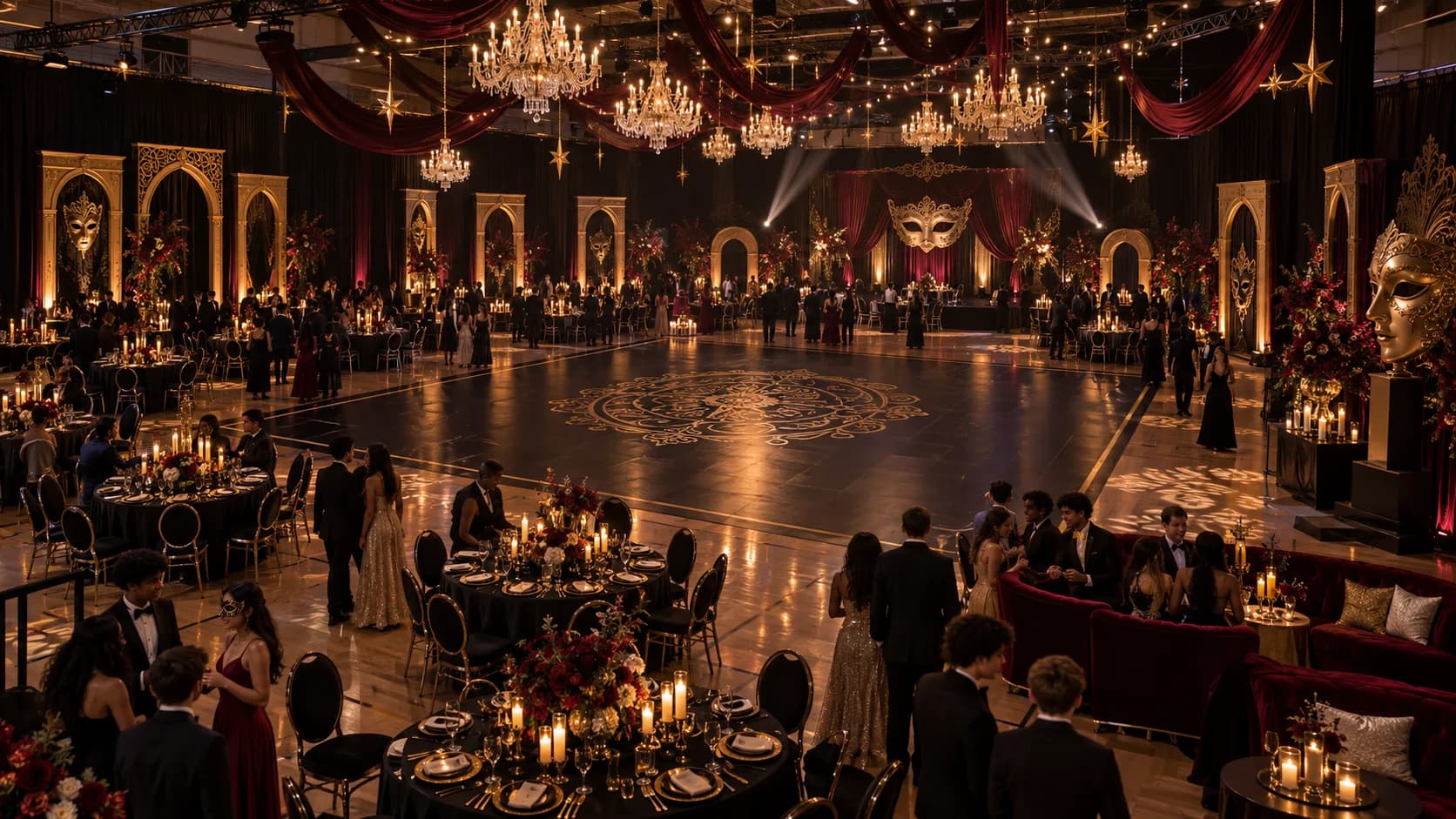 Masquerade: the ballroom concept